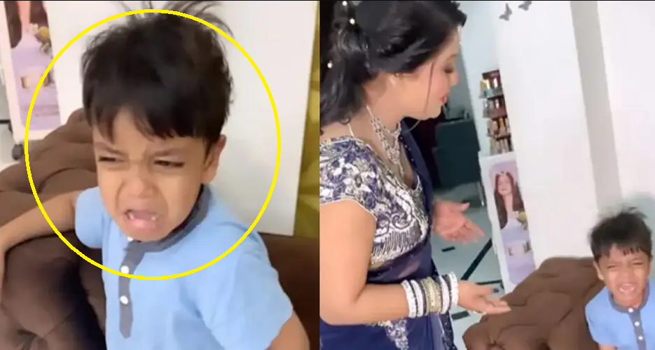 मेकअपको शक्ति, आफ्नै छोराले नचिनेपछि यी महिलालाई भयो तनाव (भिडियो)